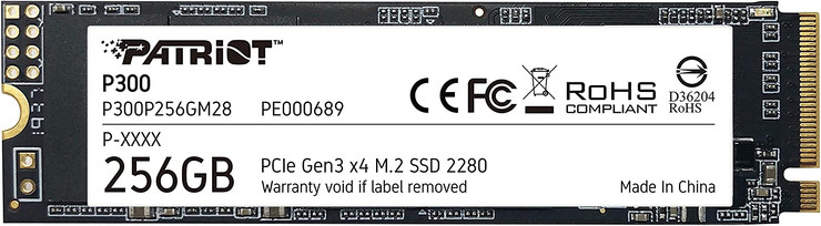M.2 2280 SSD 256Gb Patriot P300 Series Отправка по Украине!