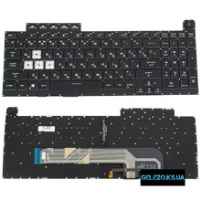 Клавіатура для ноутбука ASUS (FA506, FX506 series)  підсвітка(RGB)