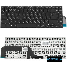 Клавіатура для ноутбука ASUS (X505 series) rus, black, без фрейма