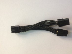 Питания кабель видеокарты 2* 6 pin female до 1 * 8pin
